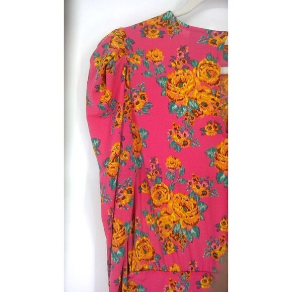 Scoop NYC Long-Sleeve Floral Dress - Picture 4 of 5